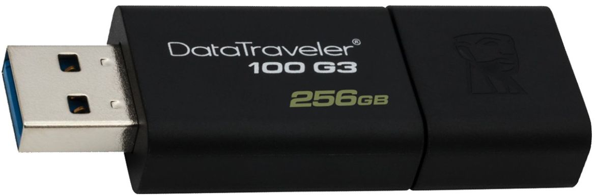 Kingston 256GB DT100G3 USB 3.0 Flash Bellek