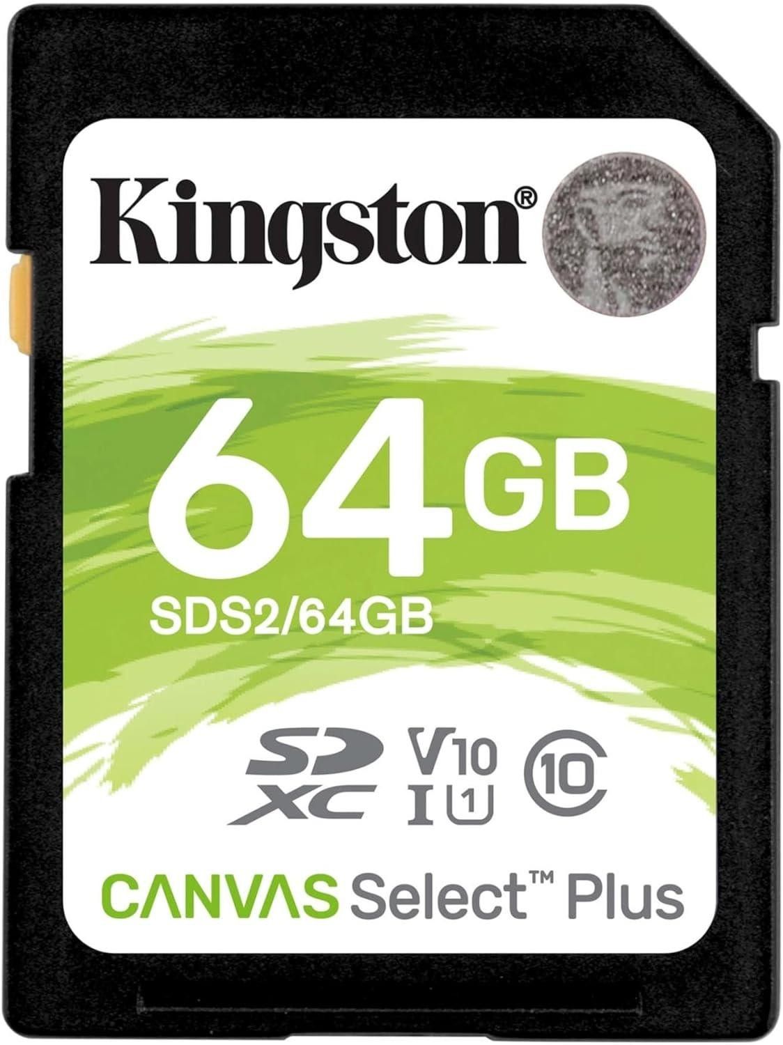 Kingston 64 Gb SDS2 SDXC CL10 Hafıza Kartı