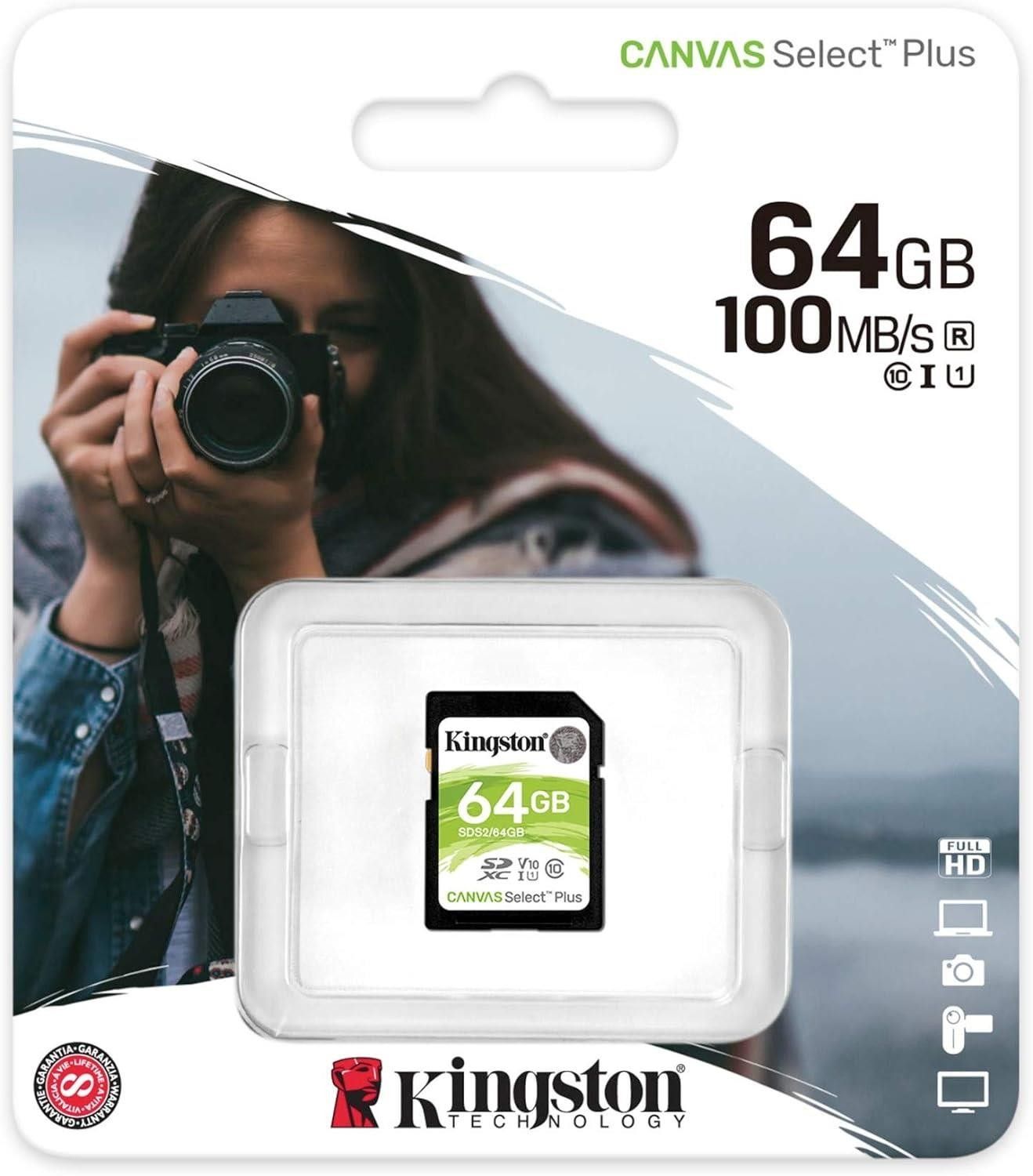 Kingston 64 Gb SDS2 SDXC CL10 Hafıza Kartı #3