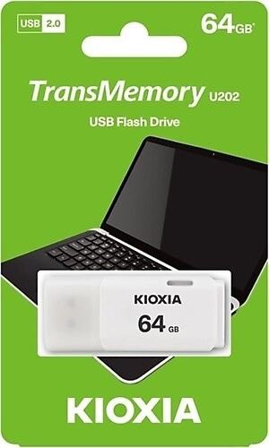 Kioxia 64Gb U202 Beyaz Usb 2.0 Flash Bellek #2