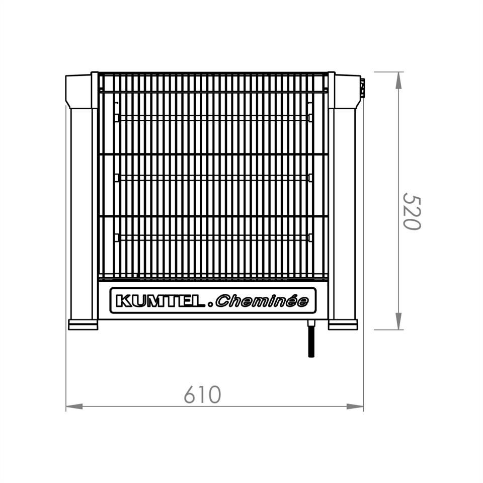 Kumtel KS-2760 2200W Elektrikli Isıtıcı #4