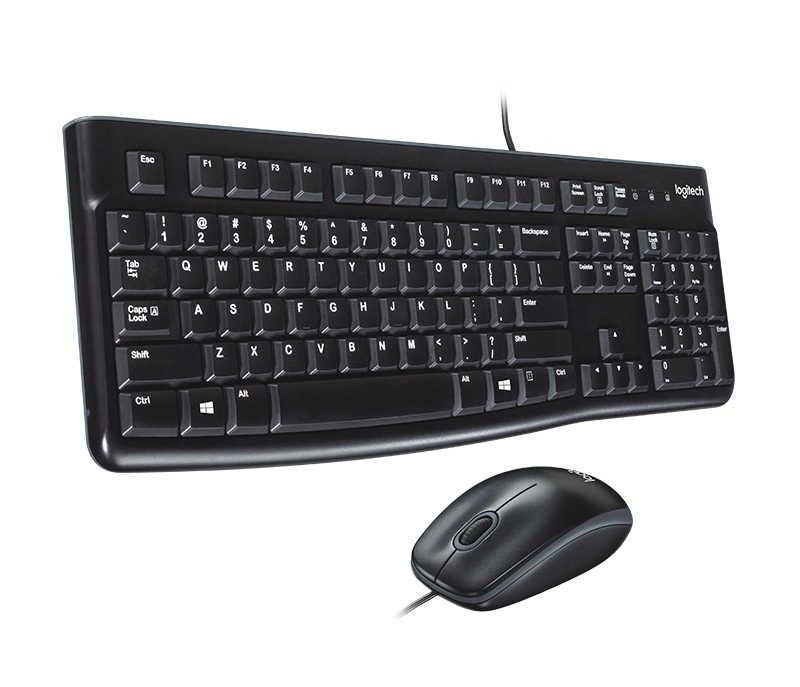 Logitech MK120 Siyah Kablolu Klavye Mouse Set #2