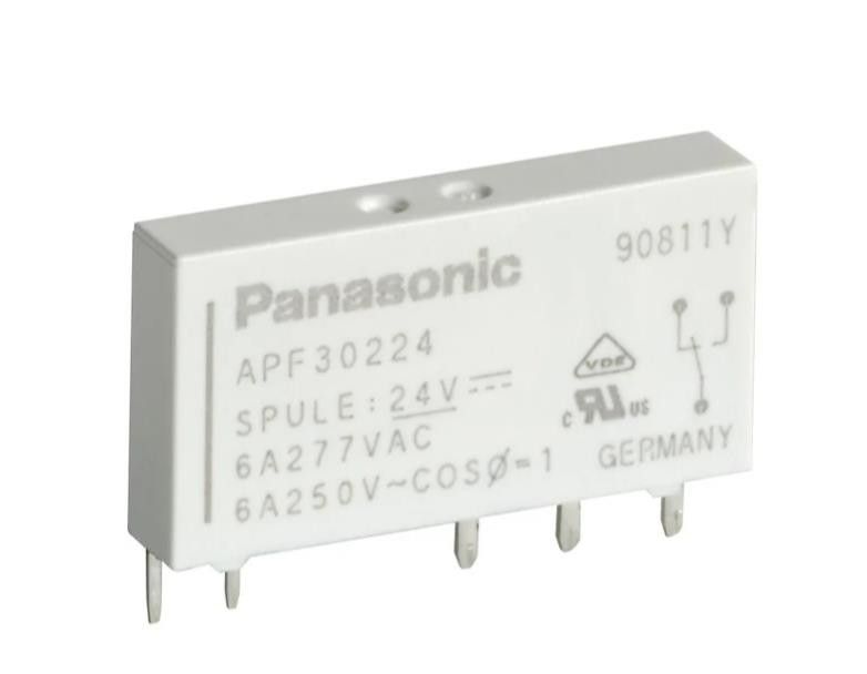 Panasonic AFP30224 24V 6A 5 Pin Slim Röle