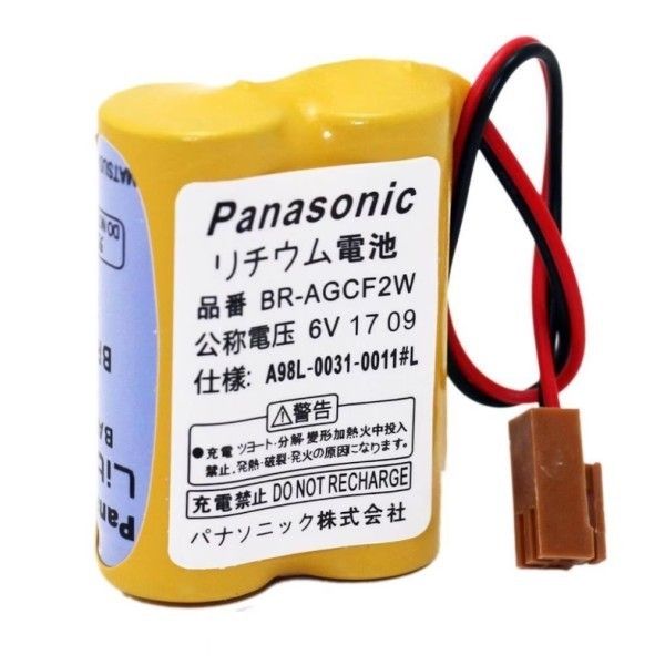 Panasonic BR-AGCF2W 6V Soketli Lityum Pil Seti #4