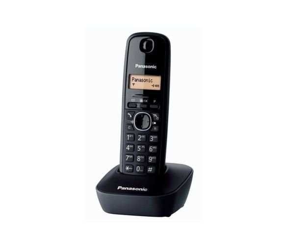 Panasonic KX TG1611 Siyah Dect Kablosuz Telefon