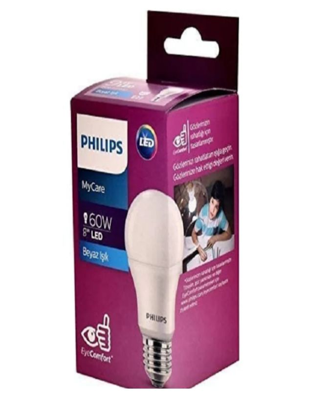 Philips MyCare 8W (60W) E27 Beyaz Led Ampul #2