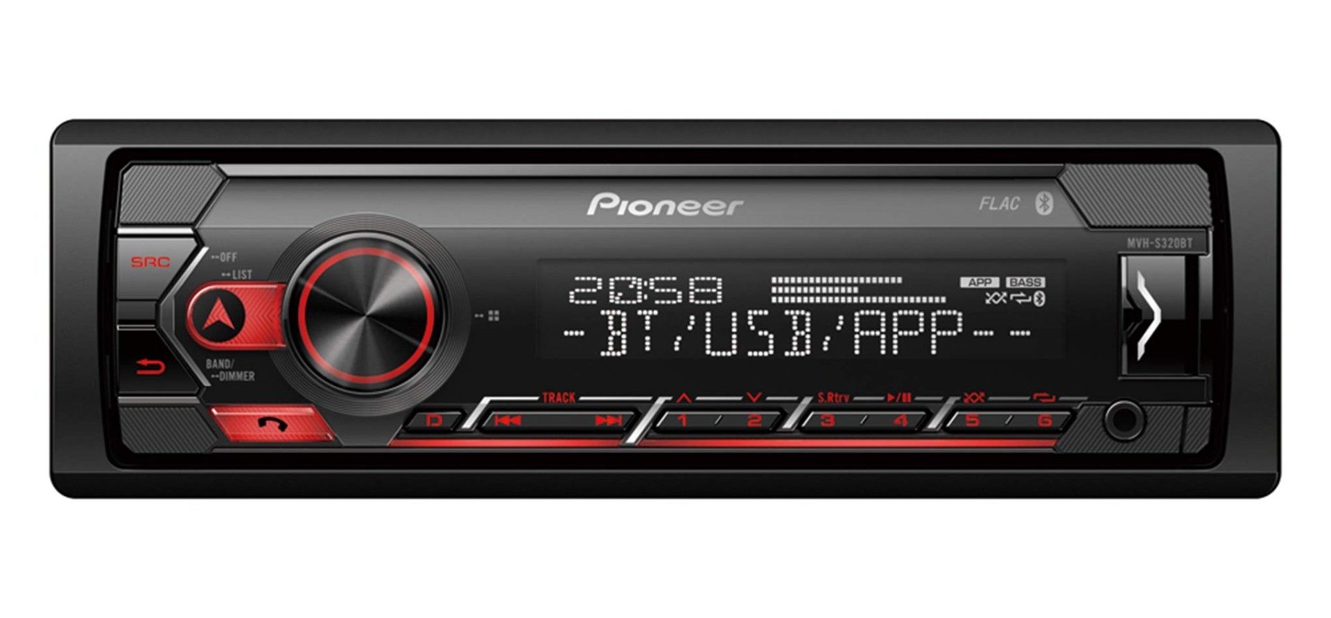 Pioneer MVH-S320BT Usb/Mp3/BT 4x50W Oto Teyp #2