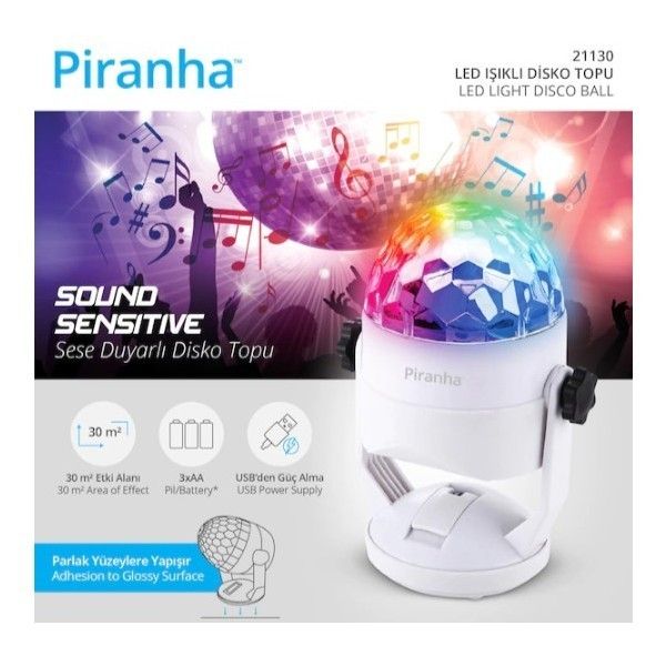 Piranha 21130 Led Işıklı Disko Topu #2