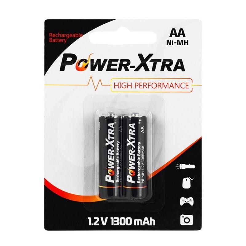 Power-Xtra 1.2V 1300mAh AA Şarjlı Pil 2 li