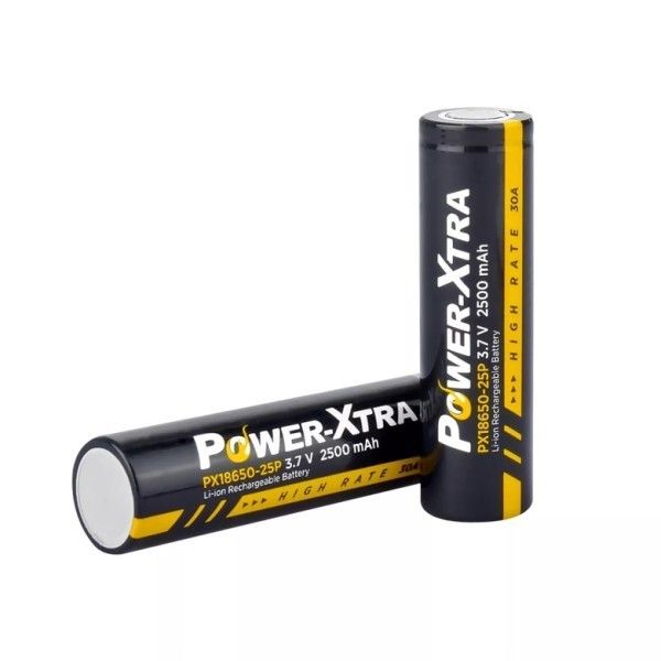 Power-Xtra PX18650-25P 3.7V 2500 mAh Li-ion Şarjlı #2