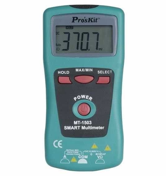 Proskit MT-1503 3 3,4 Akıllı Dıgıtal Multimetre