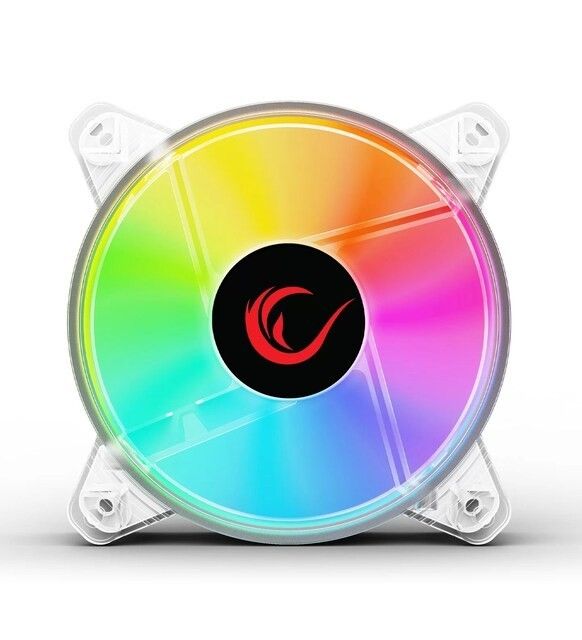 Rampage 6C-121 120x120x25mm Rainbow Ledli Kasa Fan #2