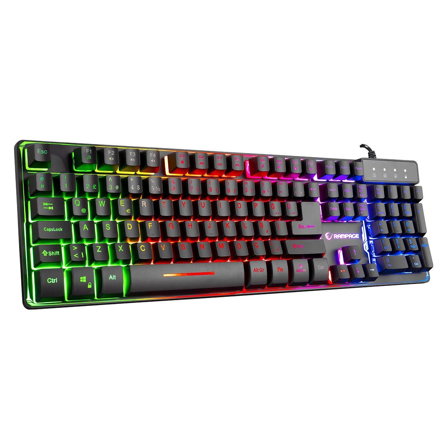 Rampage KM-RX9 Cypher Set RGB Klavye Mouse Seti #3