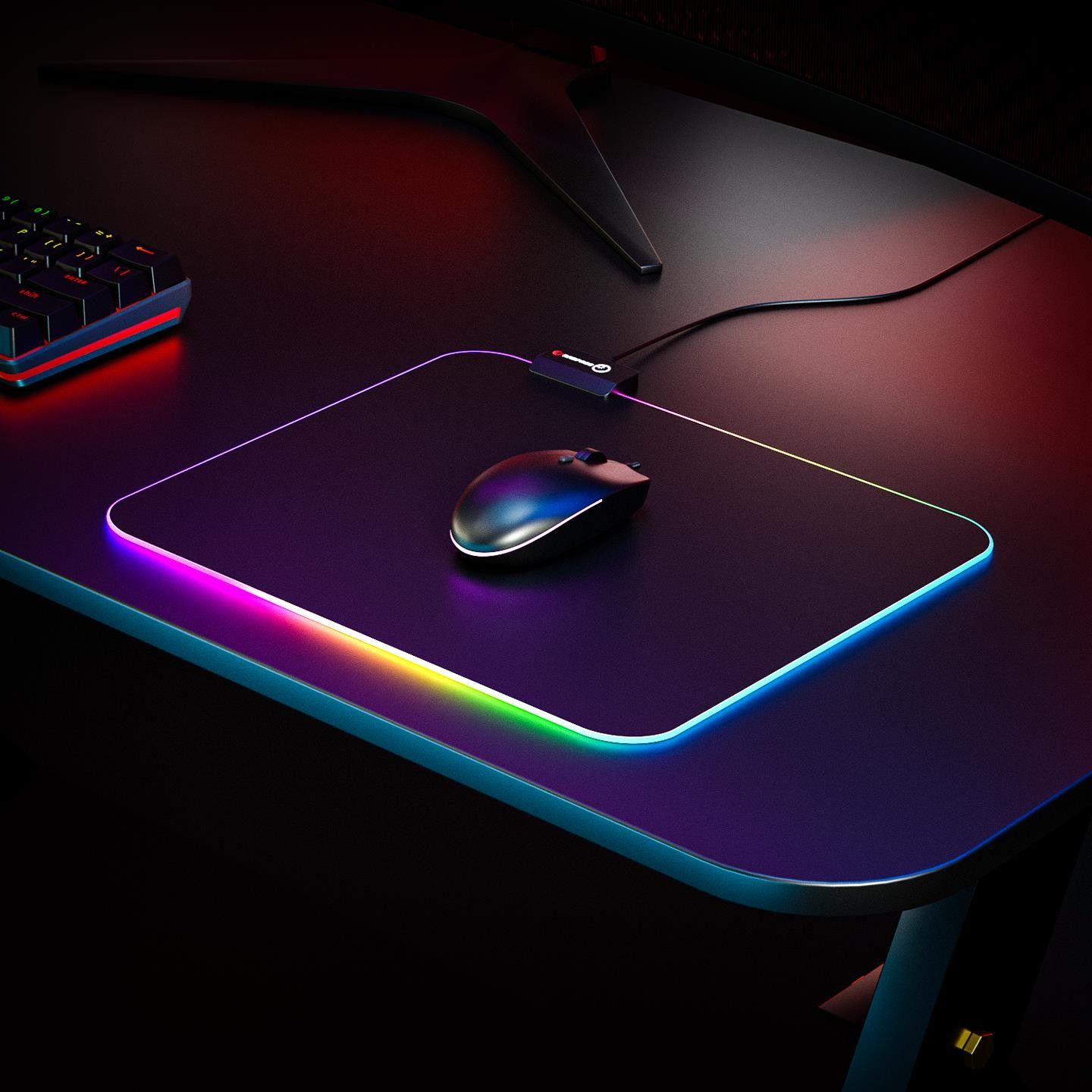 Rampage MP-21 RGB Ledli Gaming Mouse Pad #4