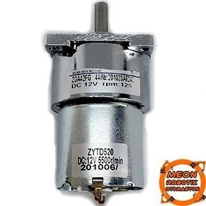 Redüktörlü Motor Küçük 12V 30 Rpm #2