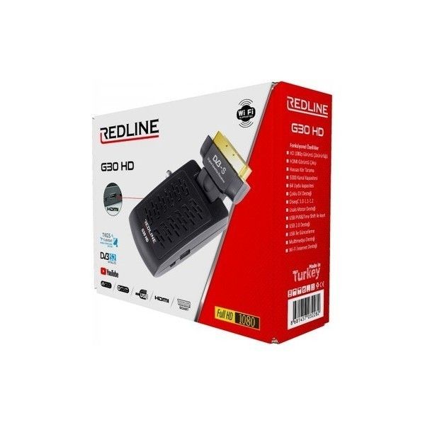 Redline G30 HD Hdmi/Scart FHD Uydu Alıcı