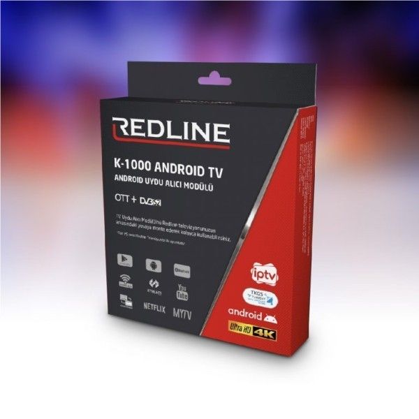 Redline K-1000 4K IpTv Android Uydu Alıcı Modül