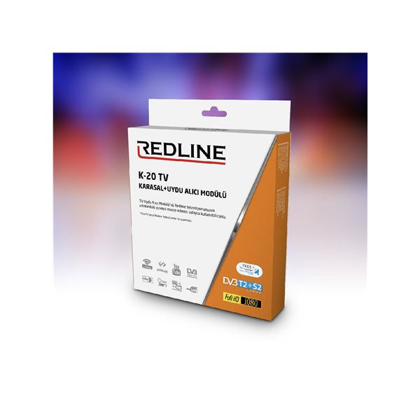 Redline K-20 FHD Karasal + Uydu Alıcı Modülü