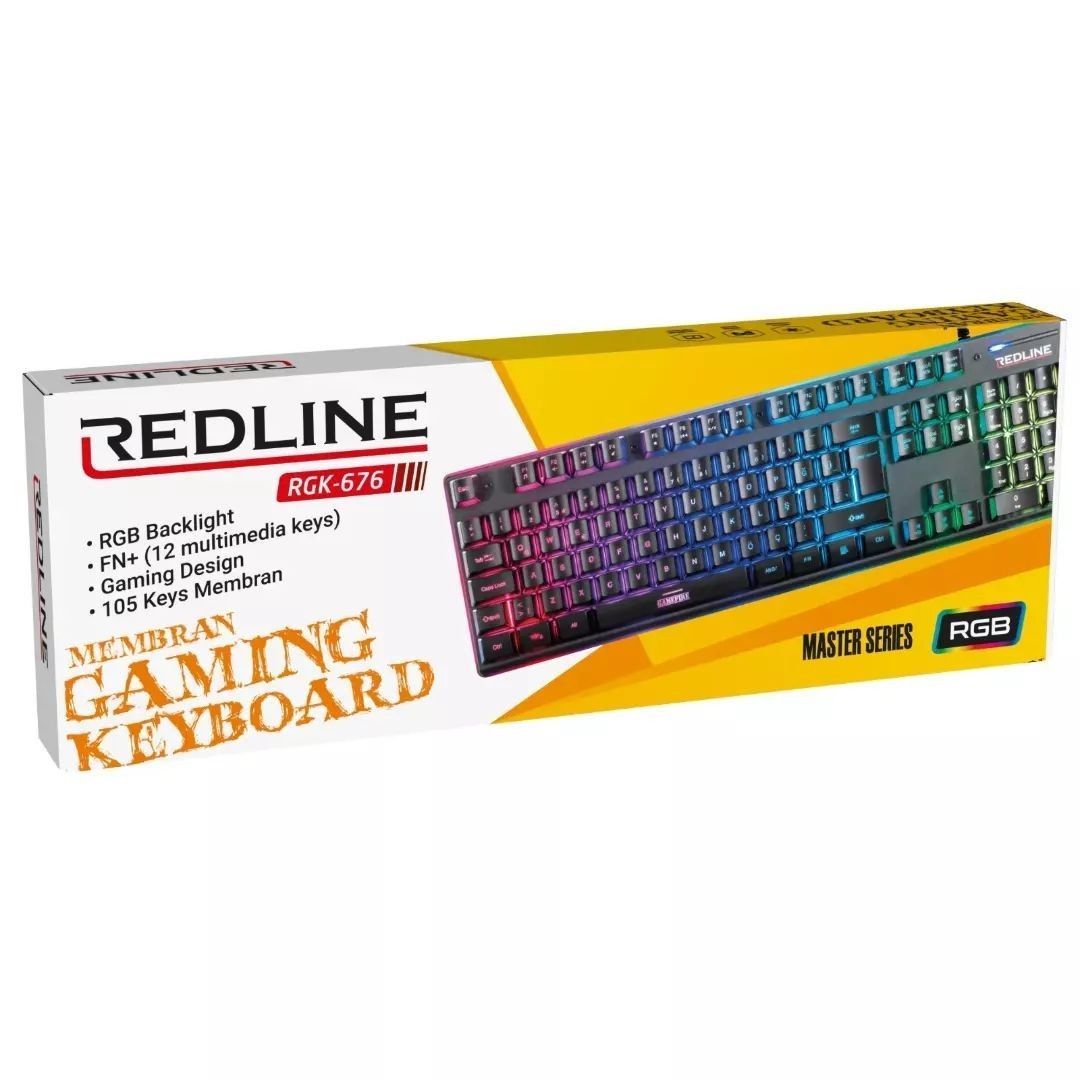 Redline RGK-676 RGB Oyuncu Klavye #3