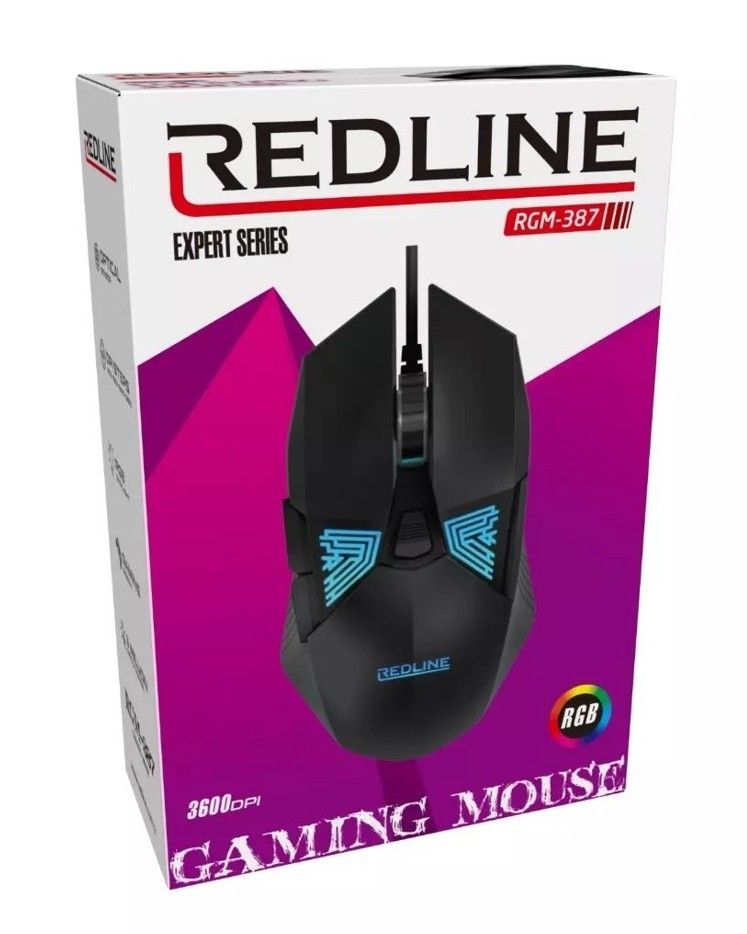 Redline RGM-387 Oyuncu Mouse RGB