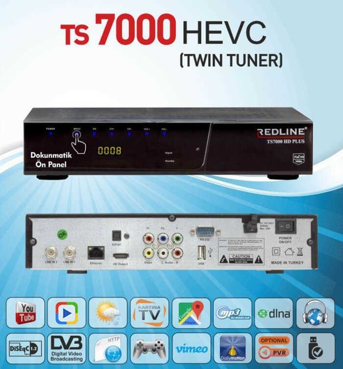 Redline TS 7000 Hd Uydu Alıcısı #2