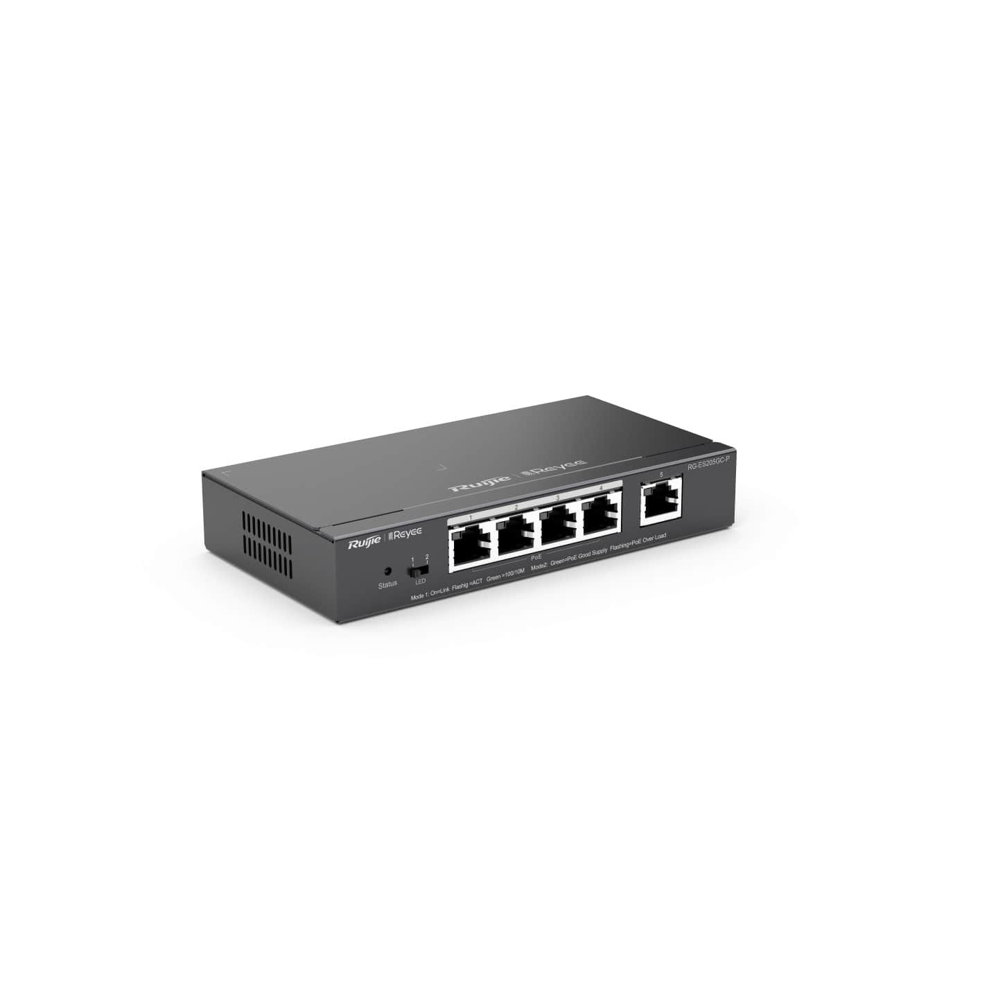 Ruijie Reyee RG-ES205GC-P 5 Port Gigabit Poe Switch