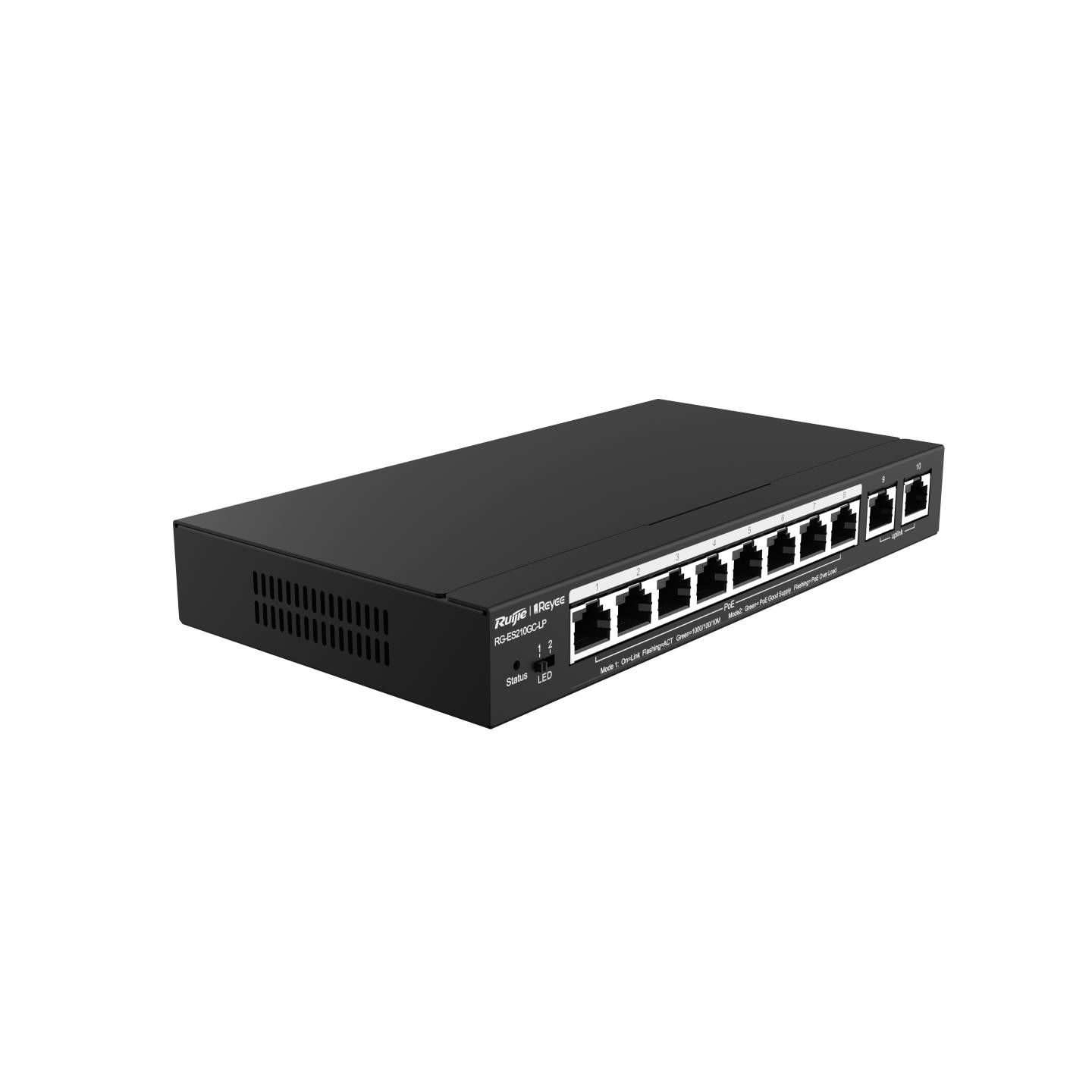 Ruijie RG-ES210GC-LP10 Port Gigabit PoE Switch #2