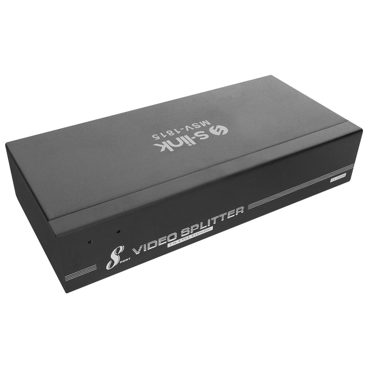 S-Link  MSV-1815 150Mhz 8Li VGA Çoklayıcı Splitter