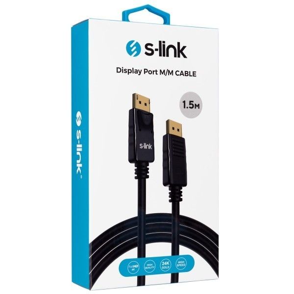 S-Link SL-460 1.5m Display Port M/M Kablo #2