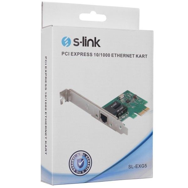 S-Link SL-EXG5 Pcı Ekspress 10/100/1000 Ethernet Kartı #3