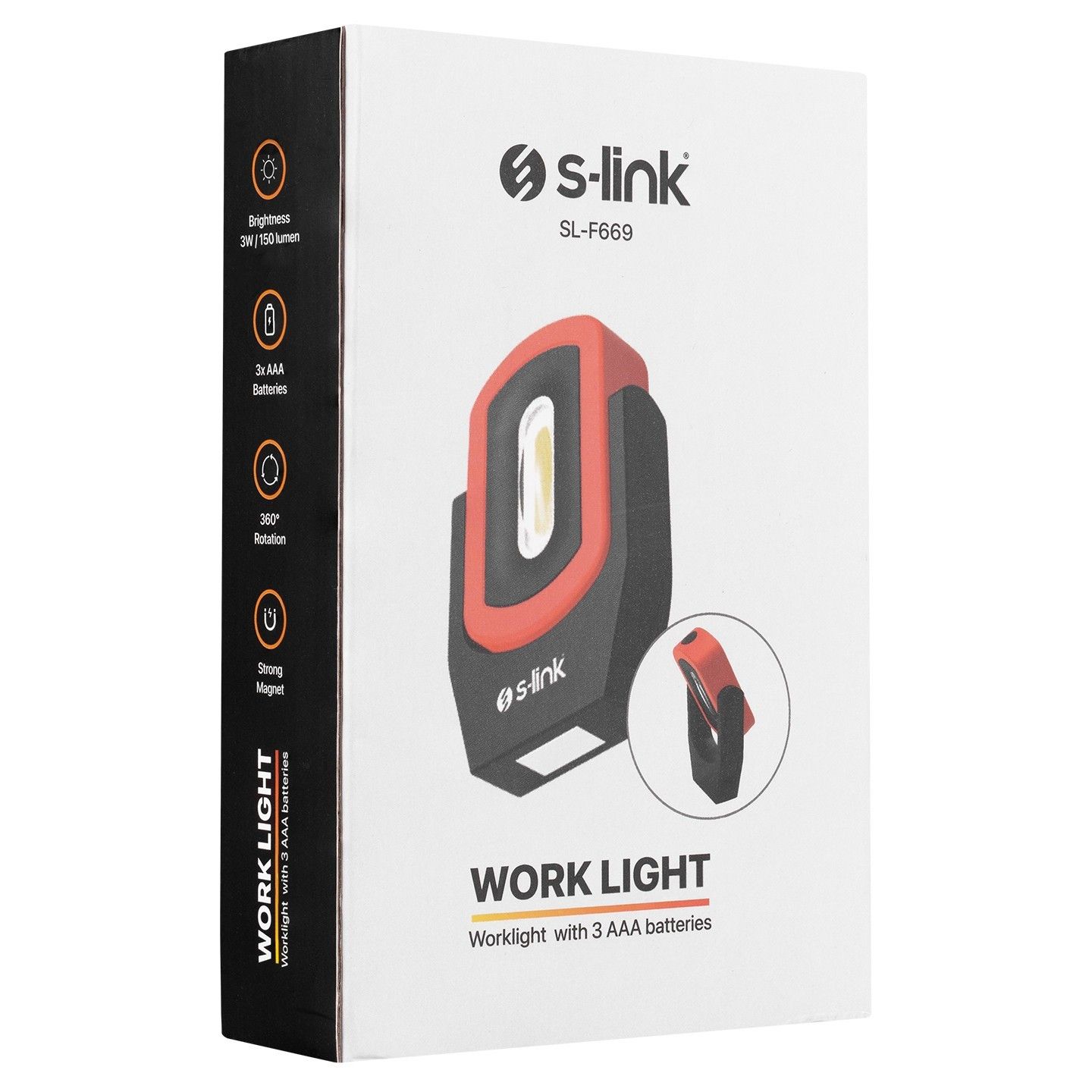 S-Link SL-F669 Mıkmatıslı Led Çalışma Feneri #4