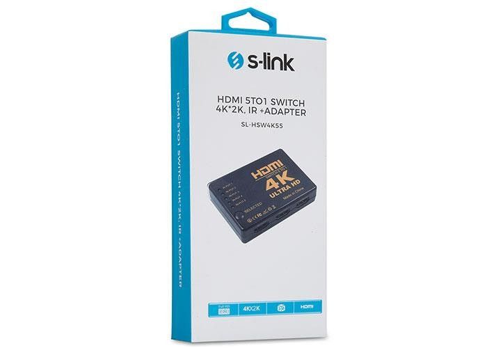 S-Link SL-HSW4K55 5 li Hdmi Switch #2