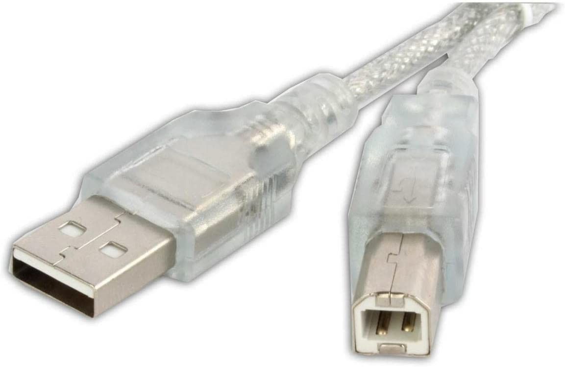 S-Link SL-U2003 Usb2.0 3m. Şeffaf Yazıcı Kablosu