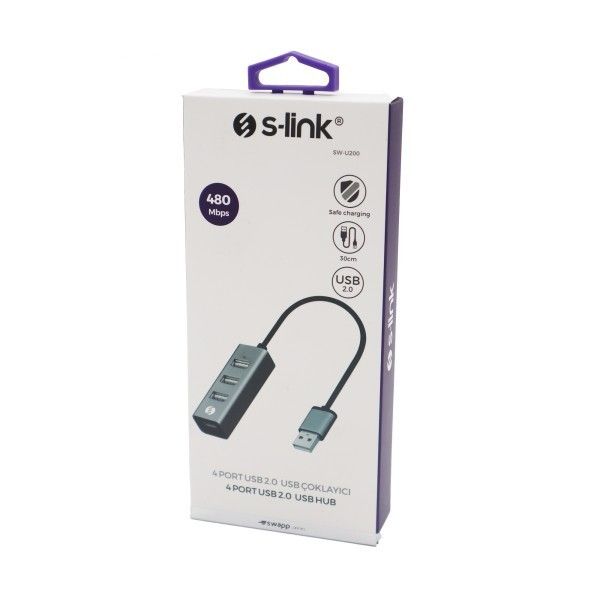 S-link Swapp SW-U200 4 Port USB 2.0 USB HUB #2