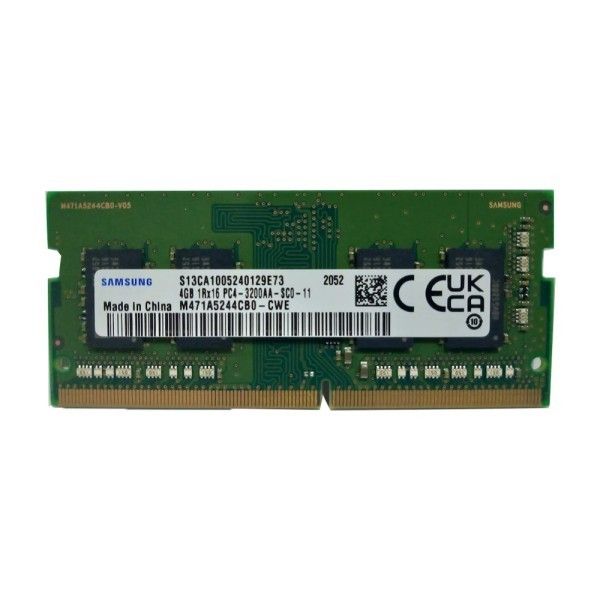 Samsung 4 Gb 3200 Mhz DDR4 CL11 SODIMM Ram