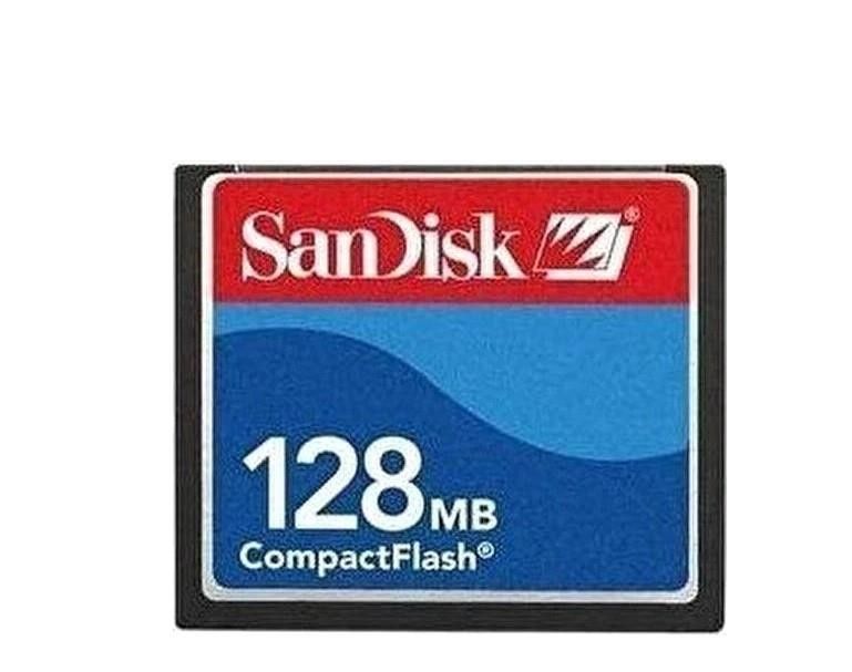 Sandisk 128 Mb Compact Flash Kart
