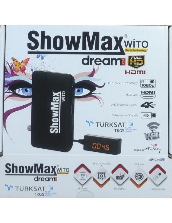 Showmax Wito Hd Uydu Alıcı #2