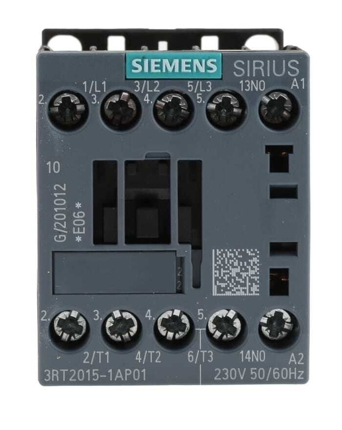 Siemens 3RT2015-1AP01 3KW 7A 1NO Kontaktör