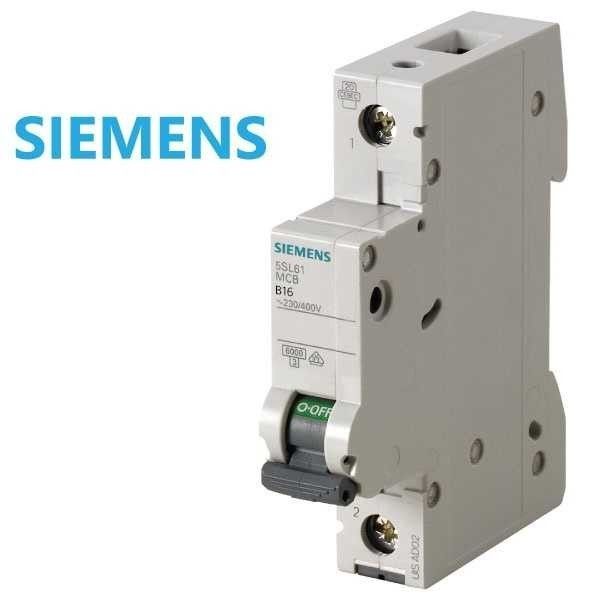 Siemens 5SL6116-6YA 16A B16 Otomat