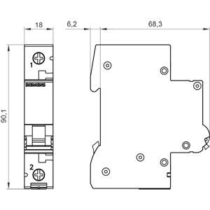 Siemens 5SL6132-7YA 32A C32 Otomat #4