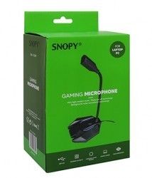 Snopy SN-110M Siyah Ledli Masaüstü Oyuncu Mikrofon #4