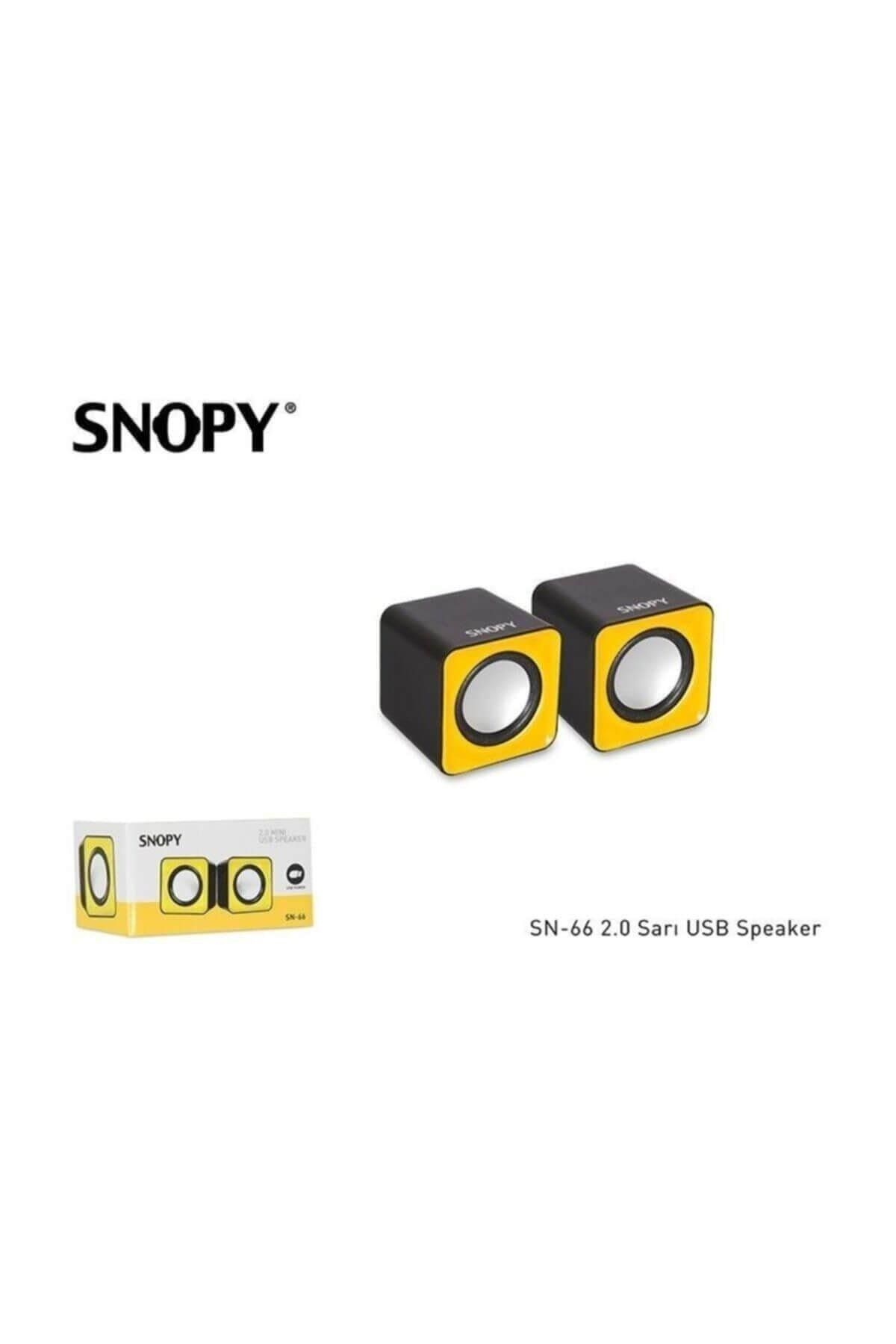 Snopy SN-66 2.0 Siyah Mini Usb Speaker