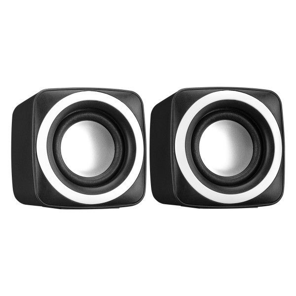 Snopy SN-C5 2.0 Siyah 2x3W Mini Usb Speaker
