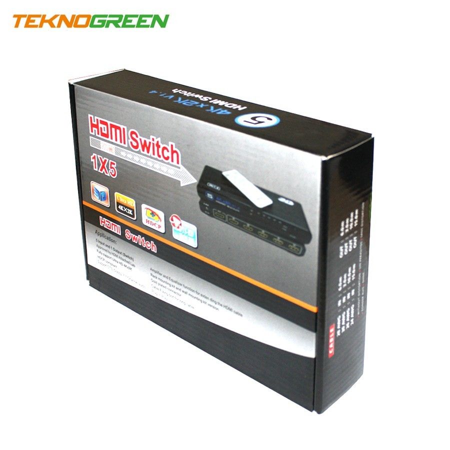 TeknoGreen THS-005 5 in - 1 Port Çıkış Hdmi Switch #4