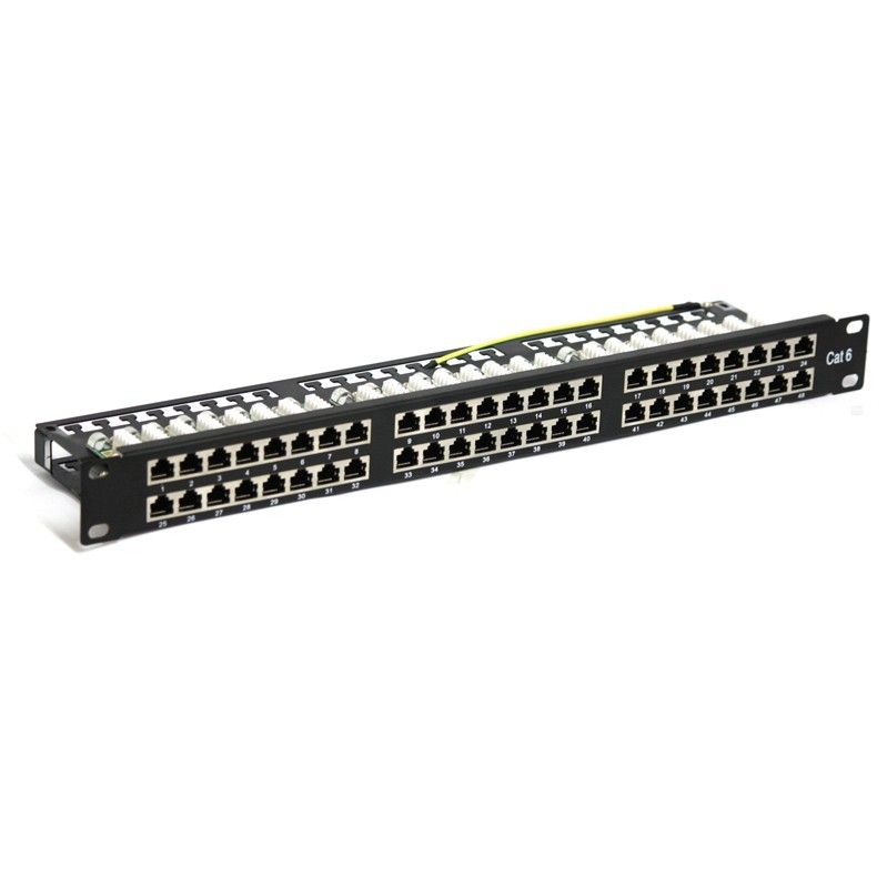 TeknoGreen TK-FTP48 Ftp 48 Port Cat6 Patch Panel #3