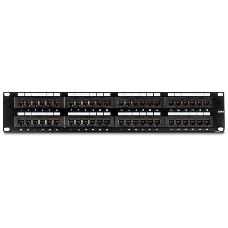 TeknoGreen TK-UTP48 Utp 48 Port Cat6 Patch Panel #4