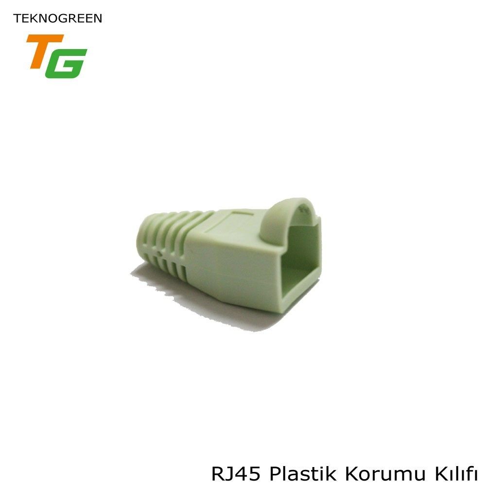 TeknoGreen TKJ-45P RJ45 Koruma Kılıfı (Açık Yeşil)