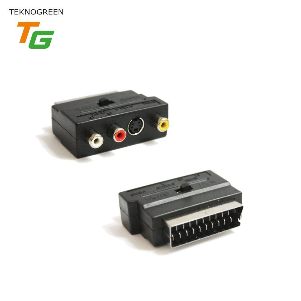 TeknoGreen TSD-200 Scart to Rca In-Out Dönüştürücü #3