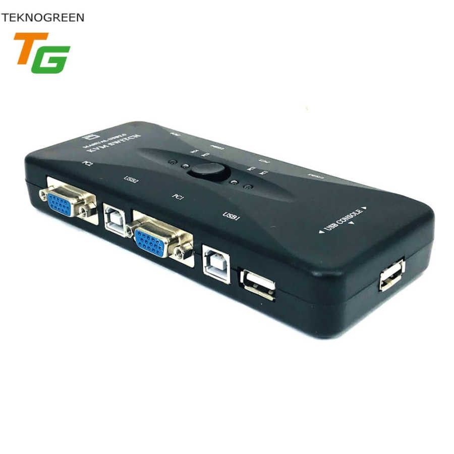 TeknoGreen TVS-344 4 Port USB Kvm Switch #2