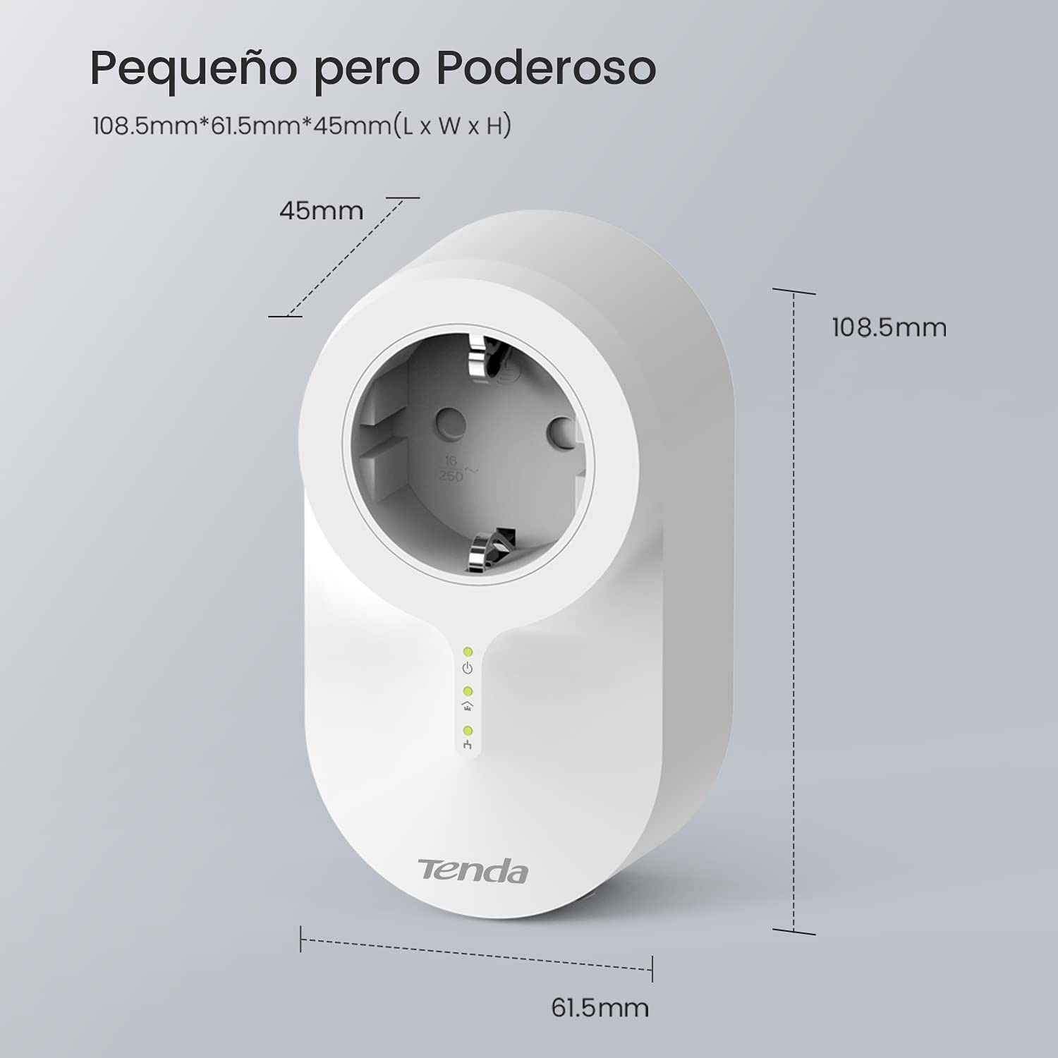 Tenda PH6 AV1000 Gigabit Powerline Adapter Kit #2